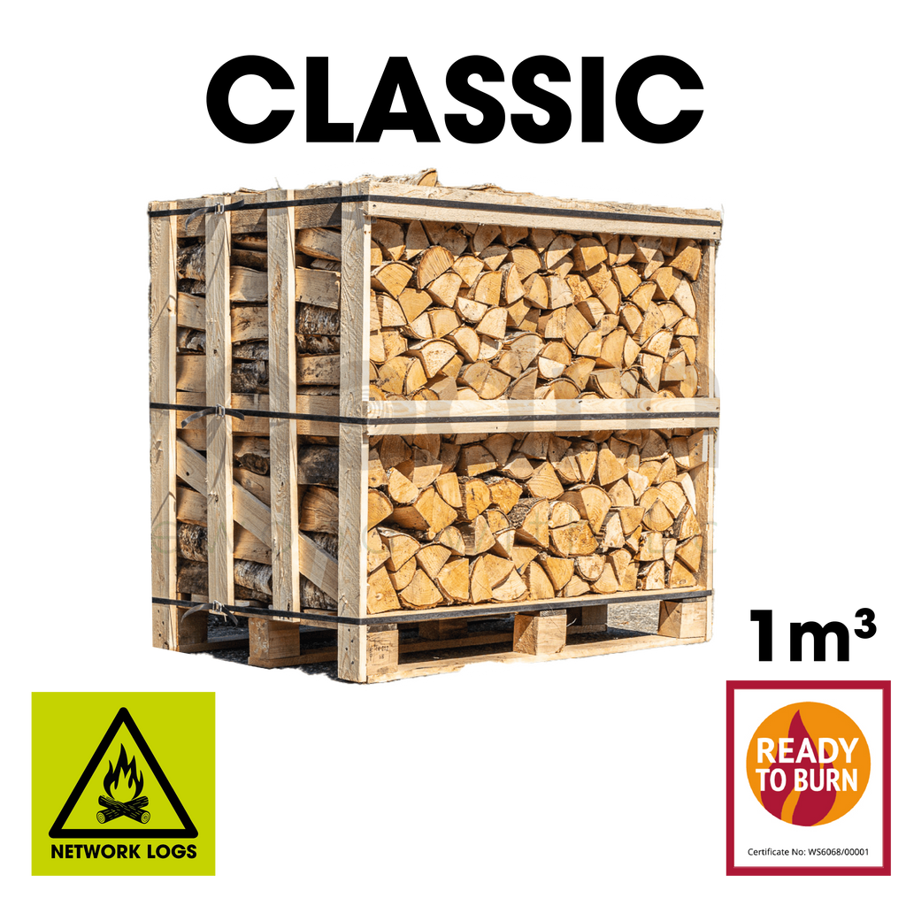 Kiln-Dried Hardwood Logs – CLASSIC CRATE