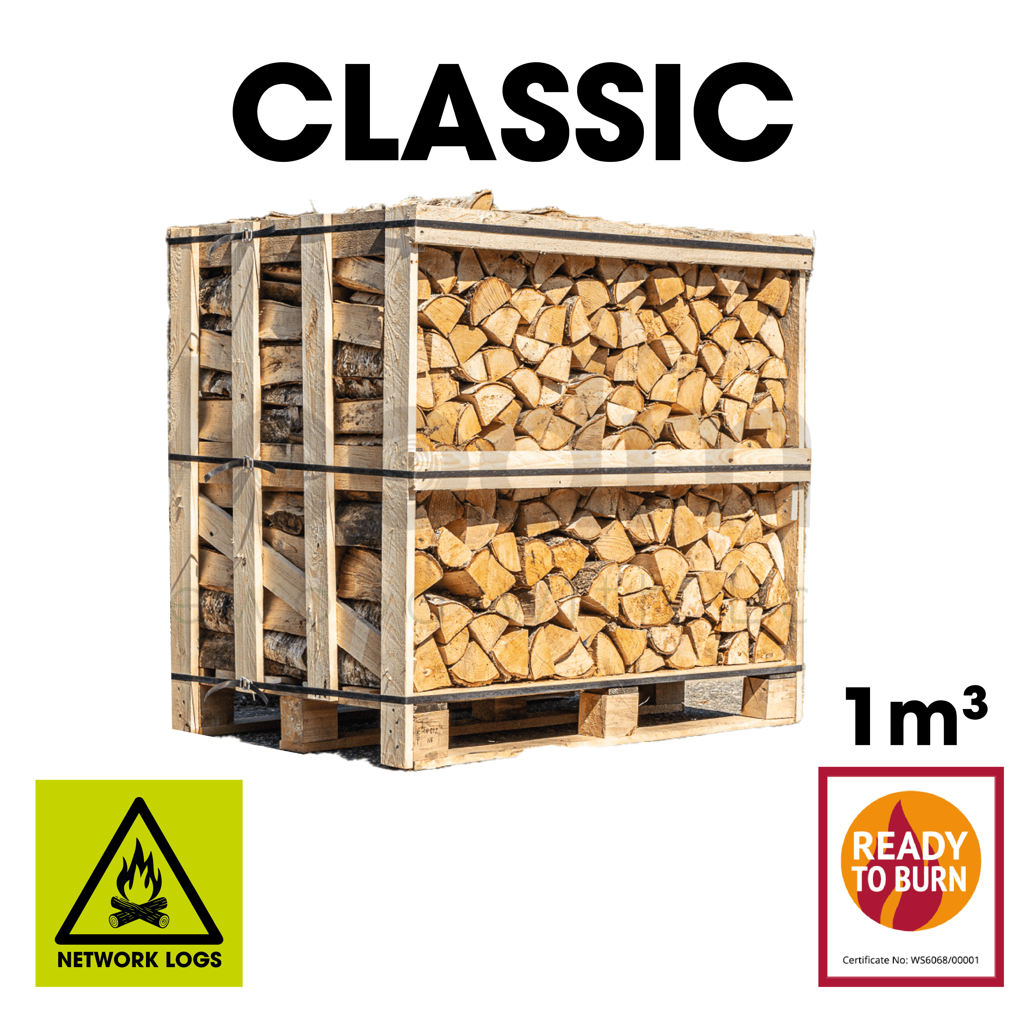 Kiln-Dried Hardwood Logs – CLASSIC CRATE